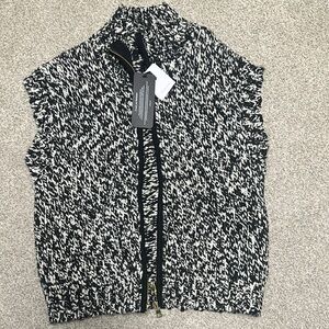 BNWT Varley Sandy Zip Through Knit Gilet